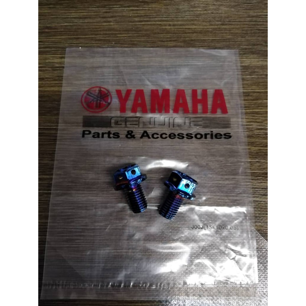 ***BOLT SIDE MIRROR BLOCK (BLUE) YAMAHA **** Shopee Malaysia