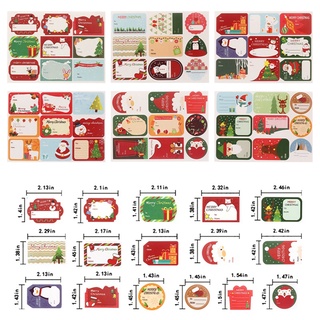 48/72/108Pcs Merry Christmas DIY Gift Stickers Name Tags Present Seal Label  Stickers Christmas Gift Packaging Decoration - AliExpress
