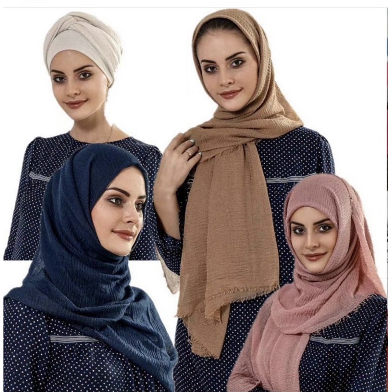 Arabic hot sale cotton shawl