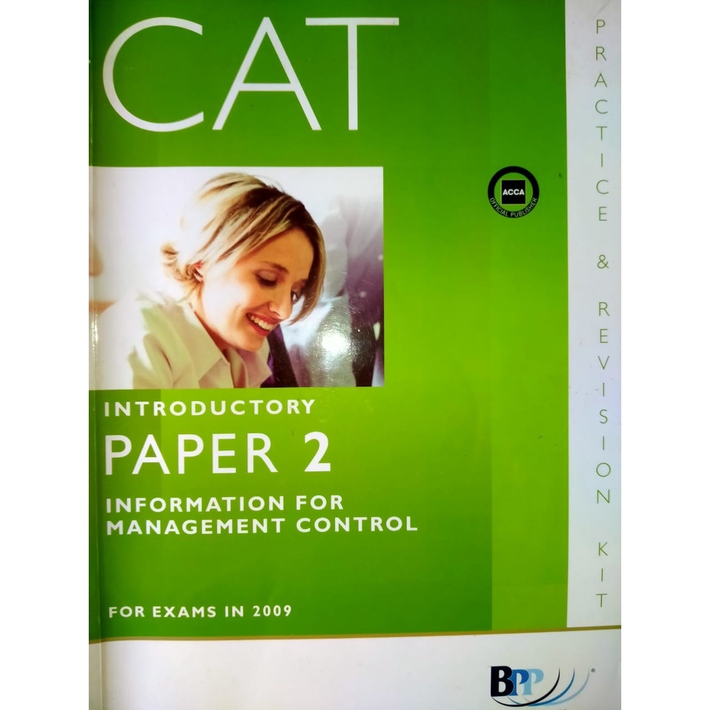 CAT INFORMATION FOR MANAGEMENT CONTROL (ACCOUNTING) Shopee Malaysia