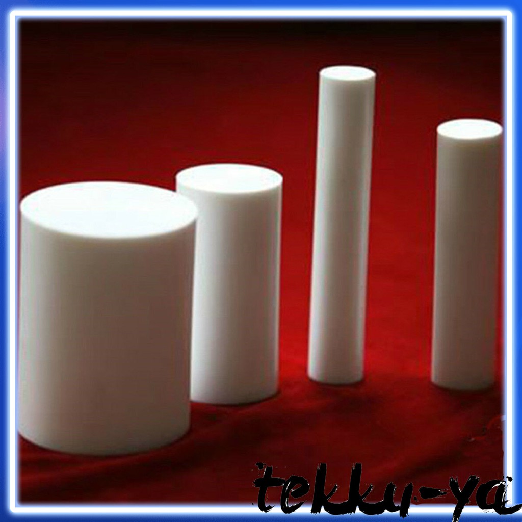 100mm PTFE Extruded Rod , Stress Released PTFE Round Bar