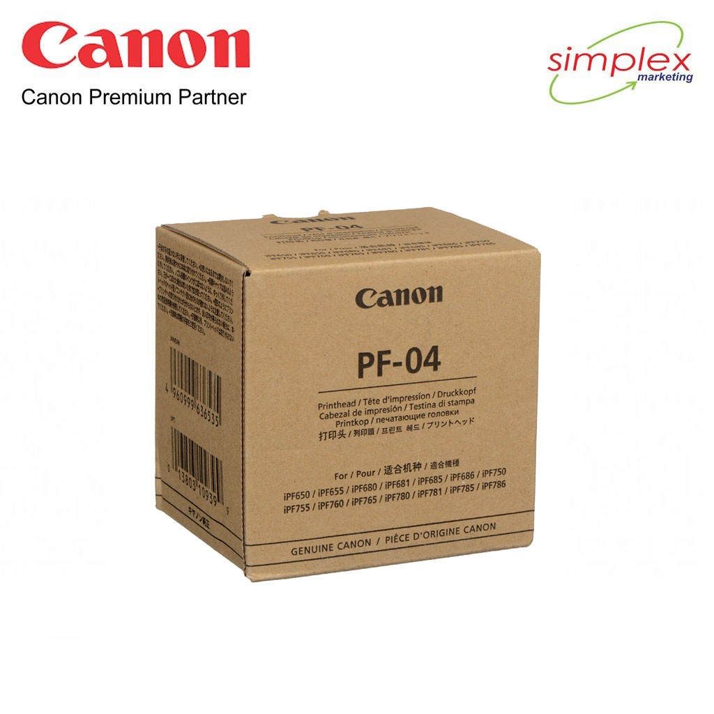 Canon PF-04 Printhead | Shopee Malaysia