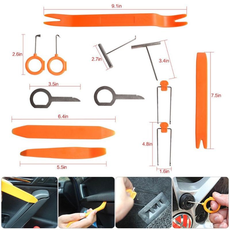 ALAT SPANAR BAIKI BUKA SISTEM RADIO KLIP PINTU DASHBOARD AUDIO RIBET