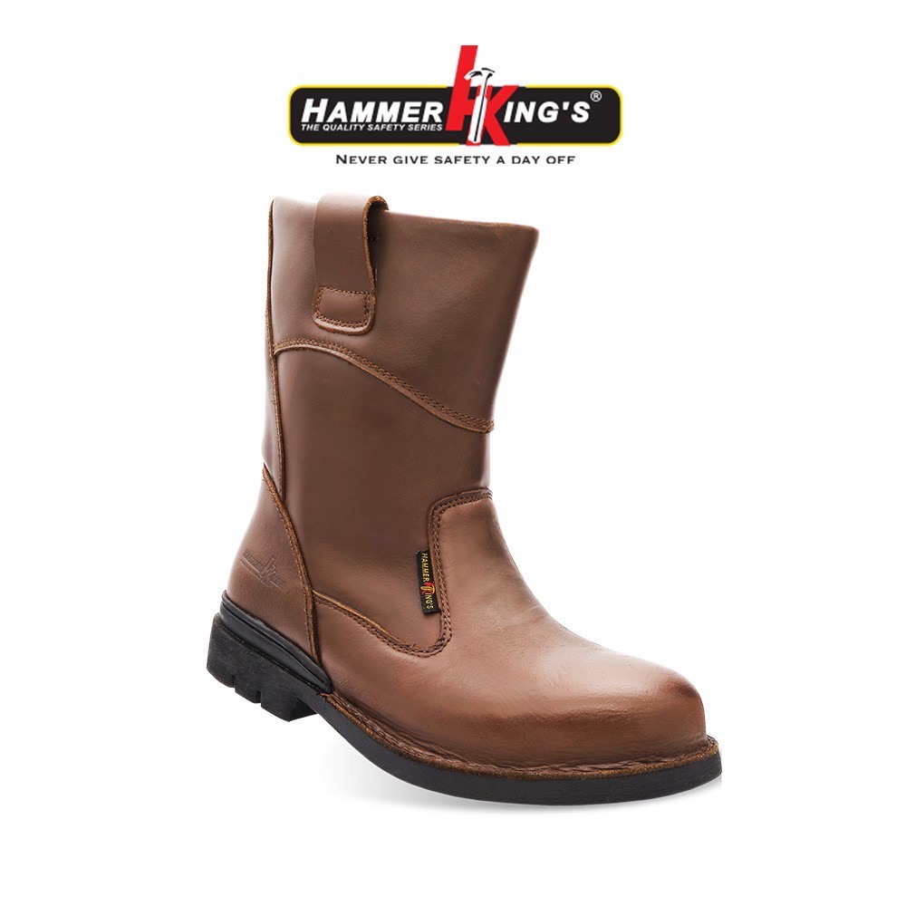Hammer King's Safety Shoes Exclusive Model 13005 Brown High-cut
