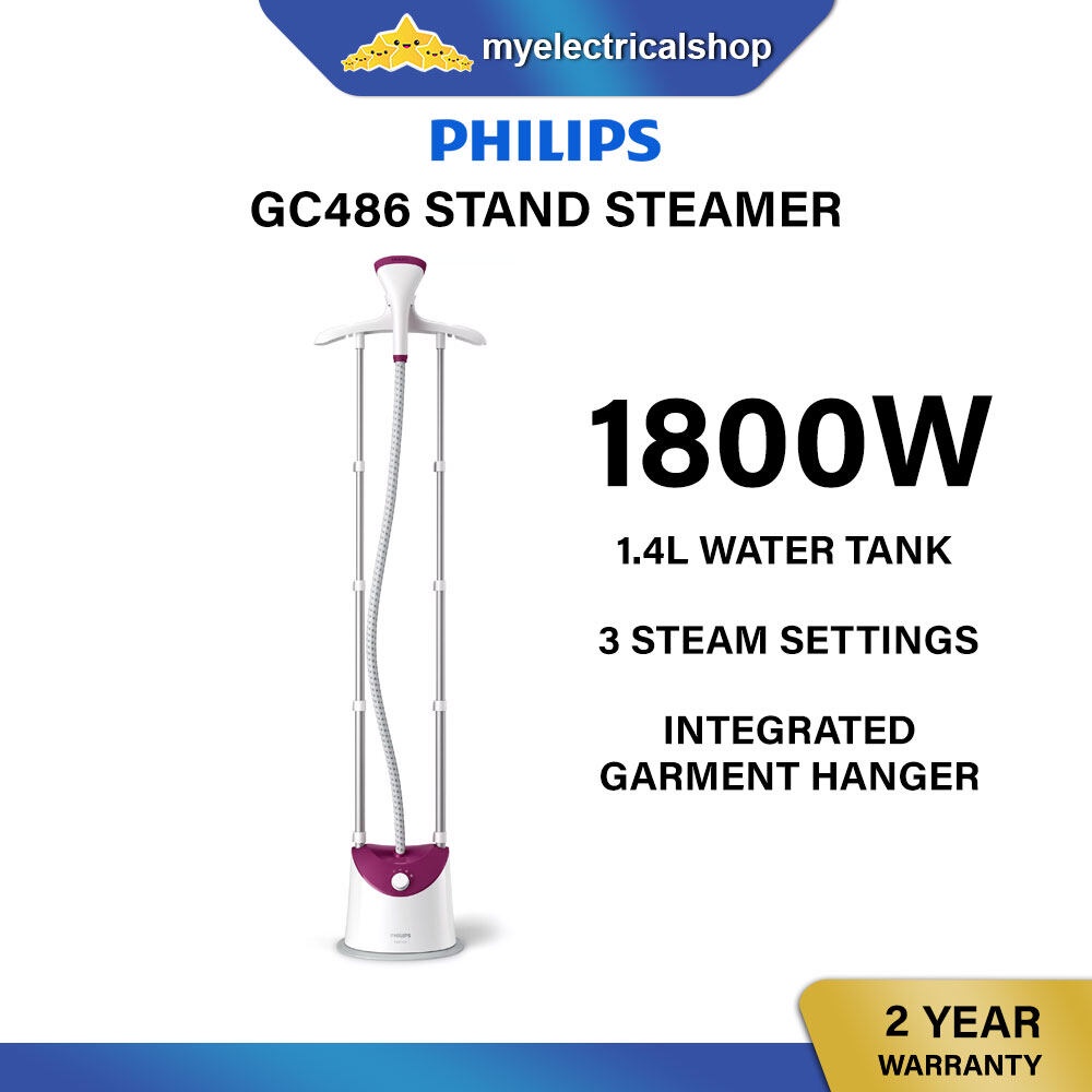 Philips GC486 Stand Steamer GC486/36 Garment Steamer | Shopee Malaysia