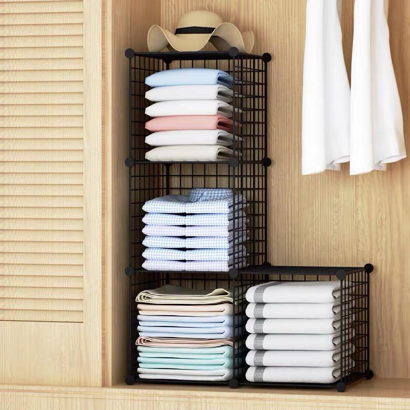 MengShop [Ready Stock] Cat Besi Rack Grid Wire Rack Storage Rack ...
