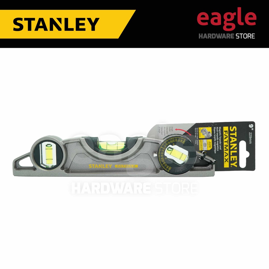 NIVEAU MAGNÉTIQUE 9'' STANLEY FAT-MAX FMHT43610 main image 0