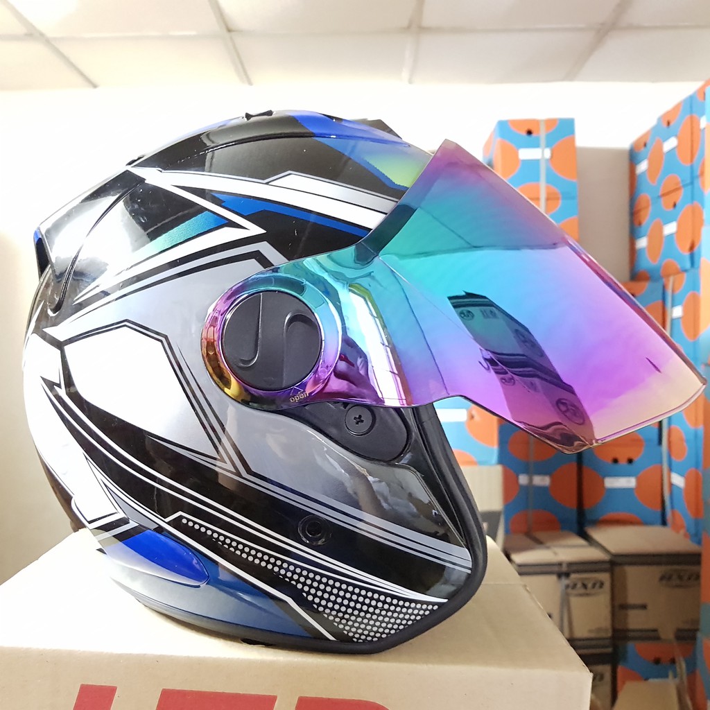 [ VISOR SAJA ] Original XDot XDOT G626a G626 Visor Helmet Siang Malam
