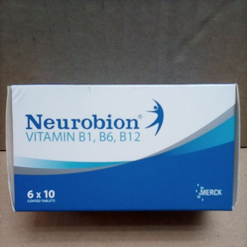 Neurobion Vitamin B1,B6, B12 6x10 coated tablets Exp : 30/11/2026 ...