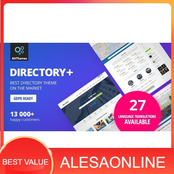 🔥🔥[WORDPRESS THEMES]🔥🔥 DirectoryPRO - Directory Theme🔥🔥 | Shopee Malaysia