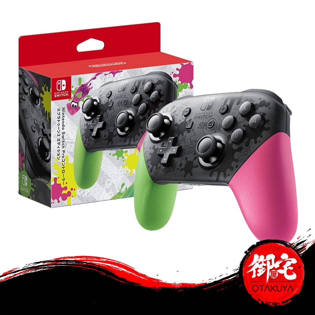 Nintendo switch pro controller on sale splatoon 2 edition