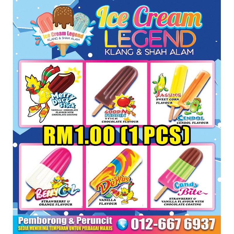 🍦🍭ice cream legend shah alam klang🍧 | Shopee Malaysia