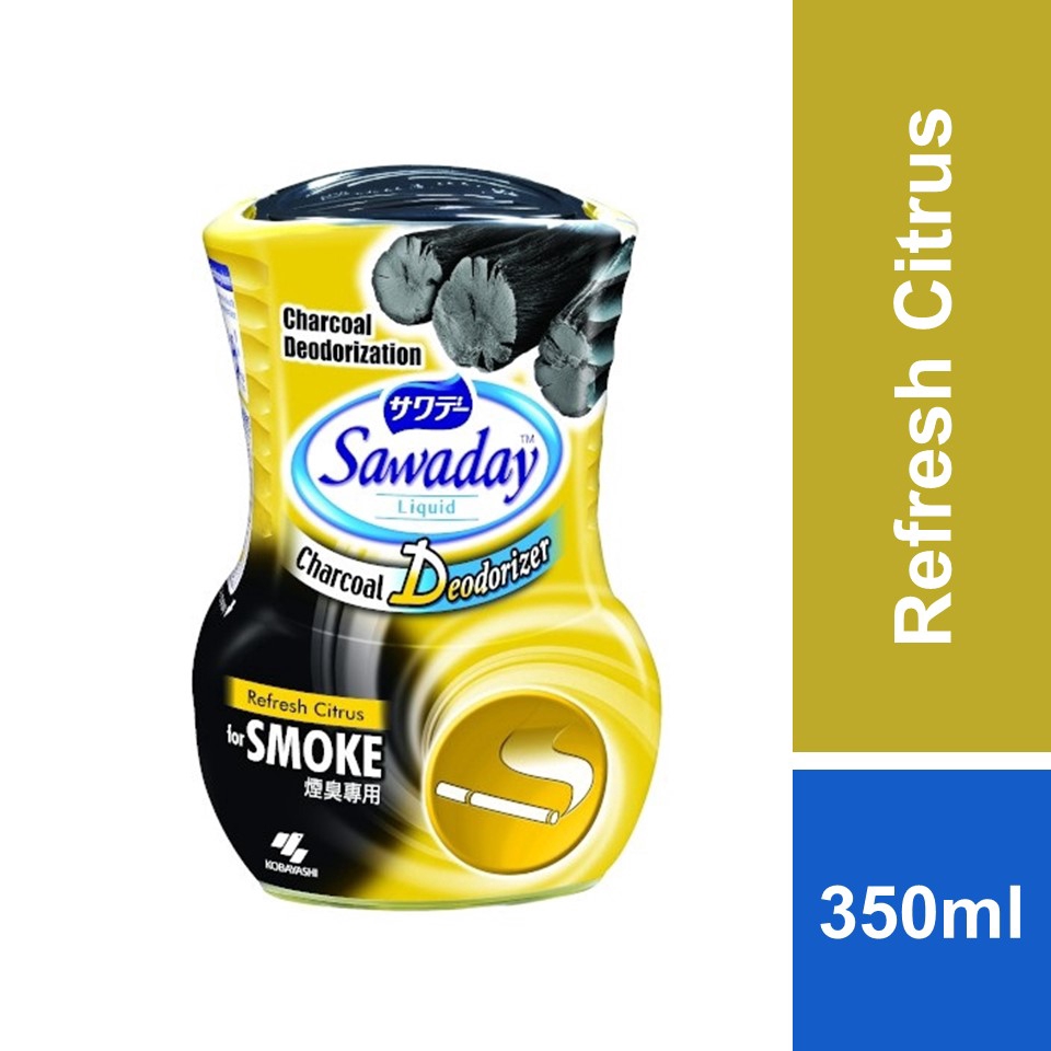 Sawaday Charcoal Deodorizer - Refresh Citrus Smoke 350ml | Shopee Malaysia