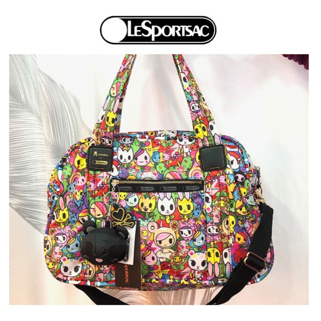 Original Lesportsac Shoulder Bag Tokidoki | Shopee Malaysia