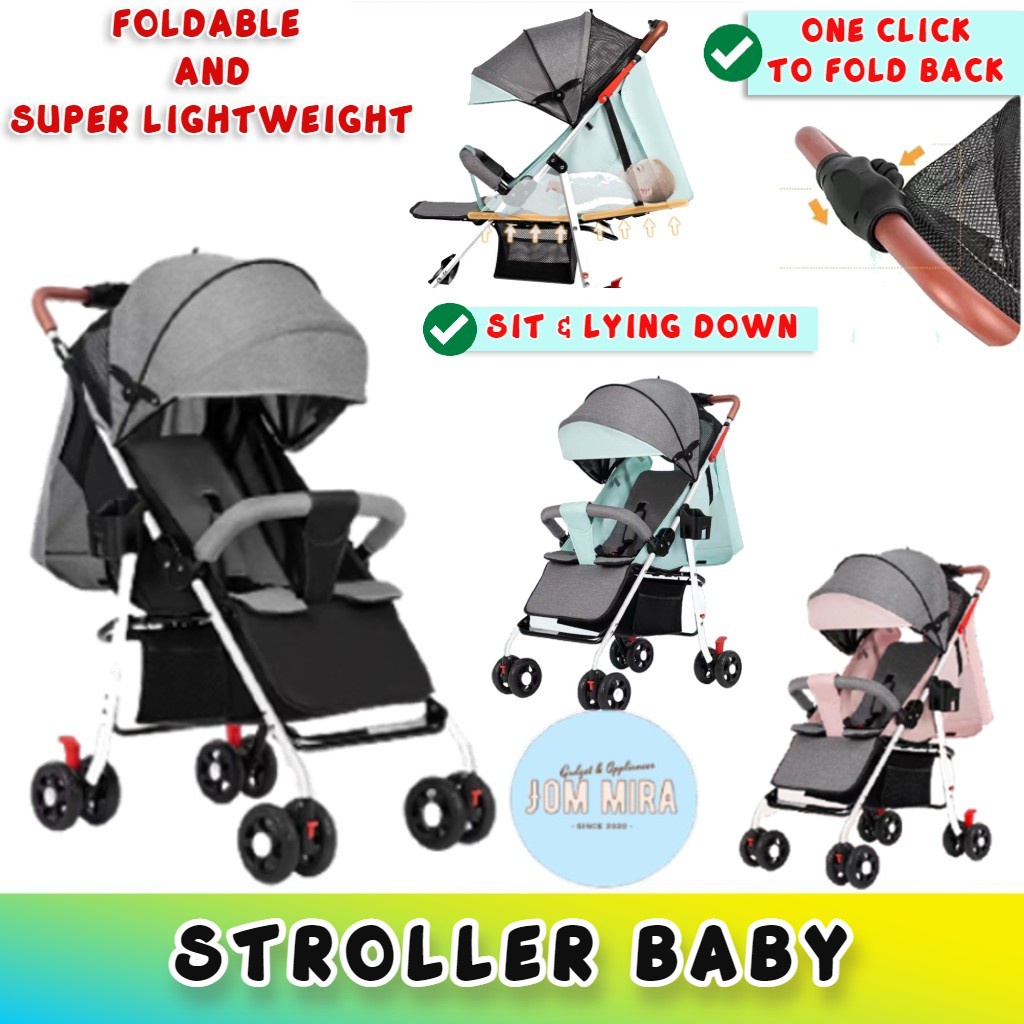 Ship From KL Advance Baby Stroller Portable Stroller Cabin Stroller