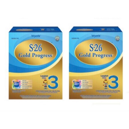 S26 Gold Progress Step 3 ( 2 x 1.2kg 1-3years ) | Shopee Malaysia