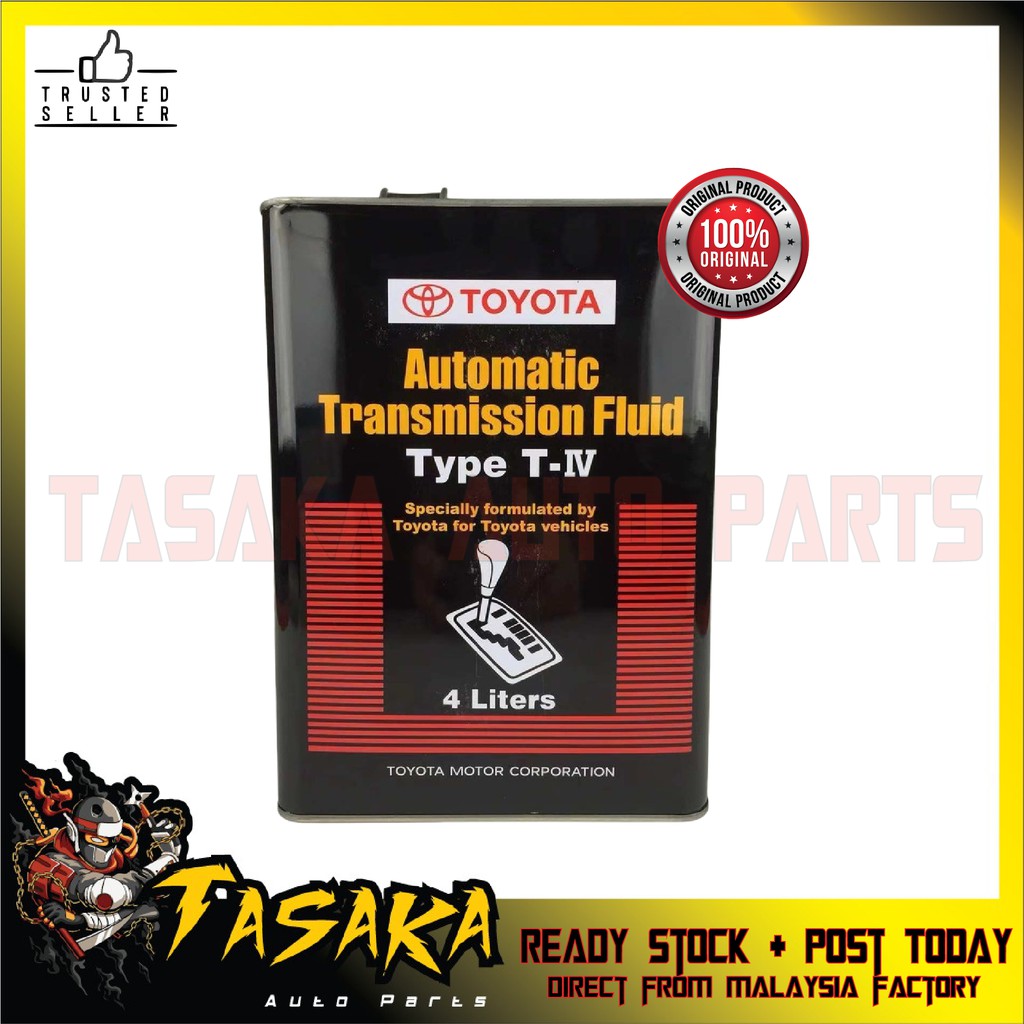 Toyota ATF Type IV T4 4L Automatic transmission Fluid Gear Oil (08886