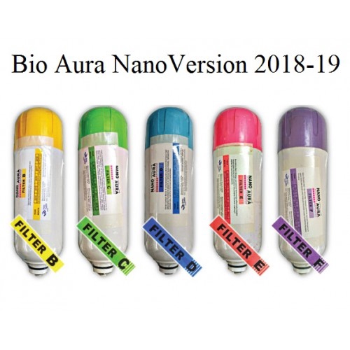 FA1118 Bio Aura Nano Water Filter Ceramic A +Cartridge B,C,D,E And F ...