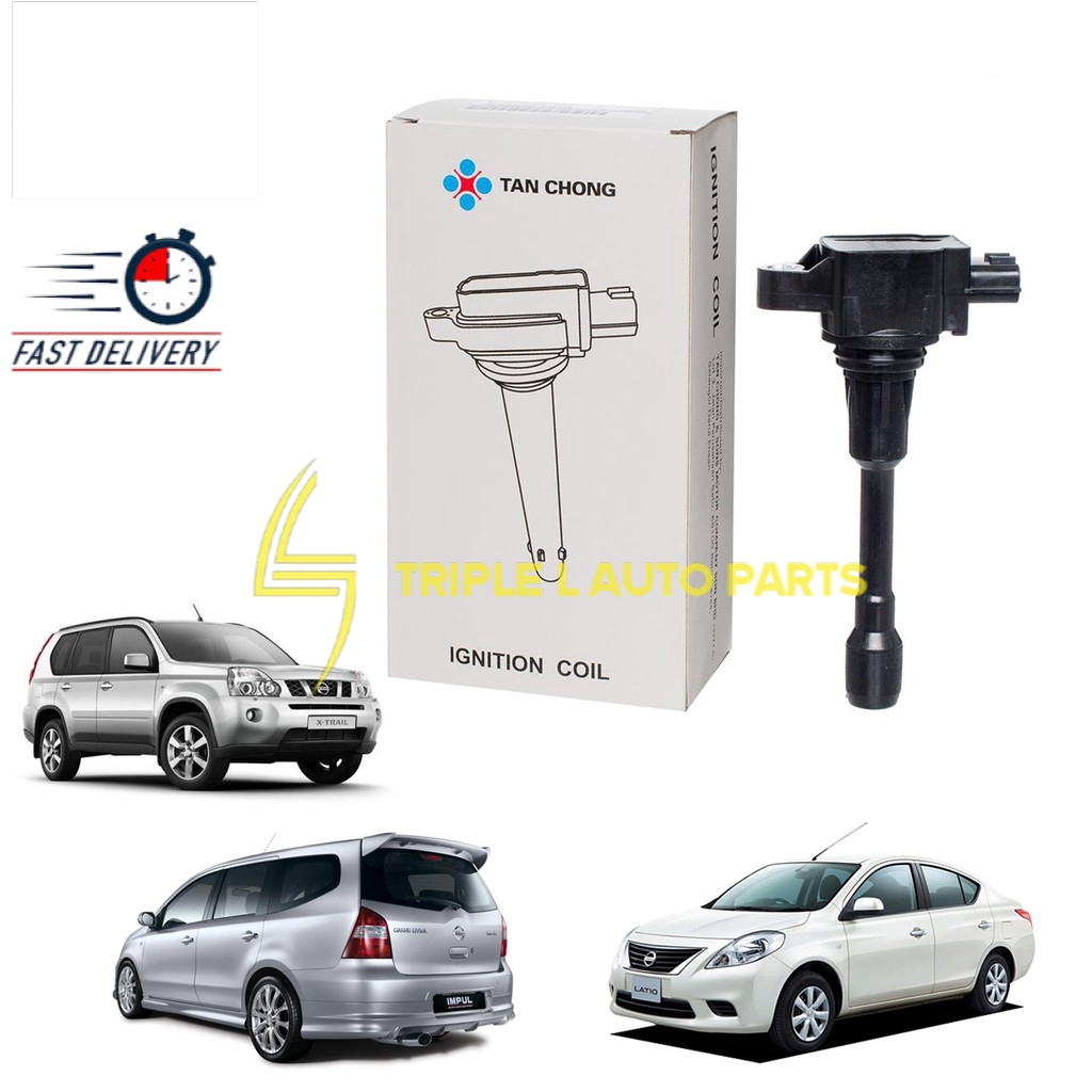 TAN CHONG PLUG IGNITION COIL NISSAN GRAND LIVINA SYLPHY TEANA J32 2.0