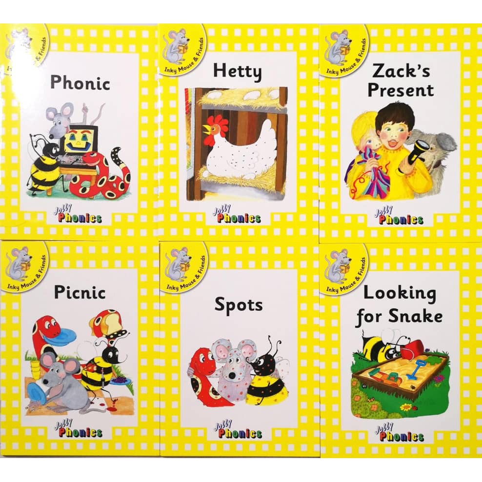 Jolly Phonics Readers Level 2 - 6 DIFFERENT BOOKS | Shopee Malaysia