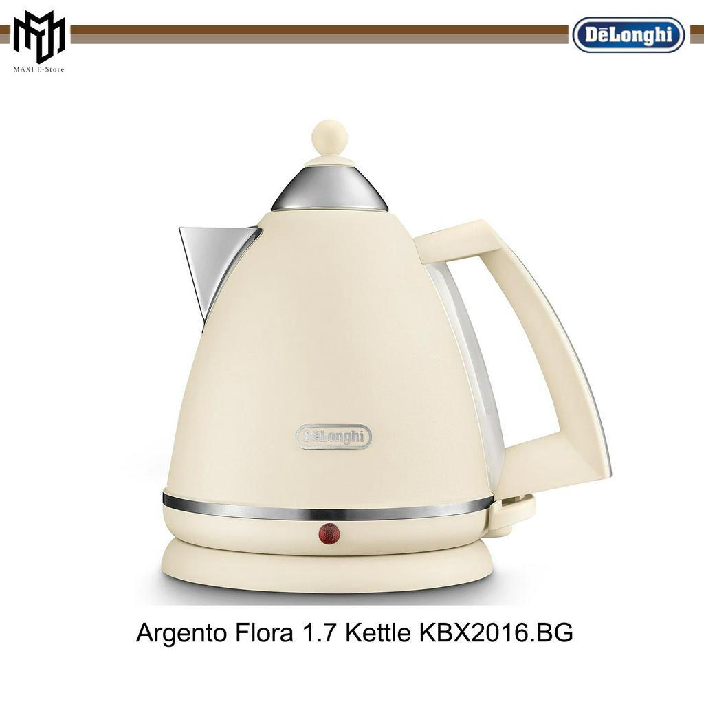 Delonghi Argento Flora Electric Kettle 1.7L Biege KBX2016.BG Shopee