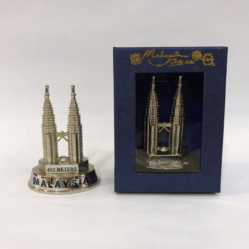 [SOUVENIR] Zinc Alloy Mini KLCC Model Malaysia Souvenir | Shopee Malaysia
