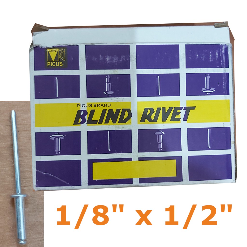 Blind Rivets 1/8