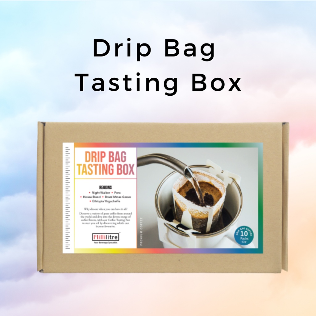 Millilitre Drip Bag Coffee Tasting Box (12G x 10PKT) | Shopee Malaysia