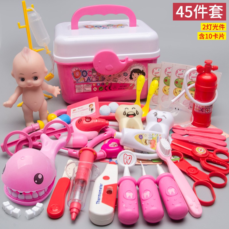 Doctor Kit for Kids Doctor Playset Pretend Play Dentist Medical Kit ...