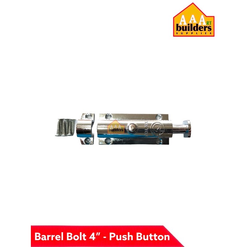 Push Button Barrel Bolt 4” Shopee Malaysia