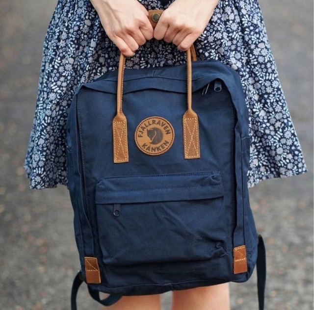 READY STOCK Fjallraven Kanken Unisex Backpack No. 2 Leather Handle Laptop Bag Shopee Malaysia