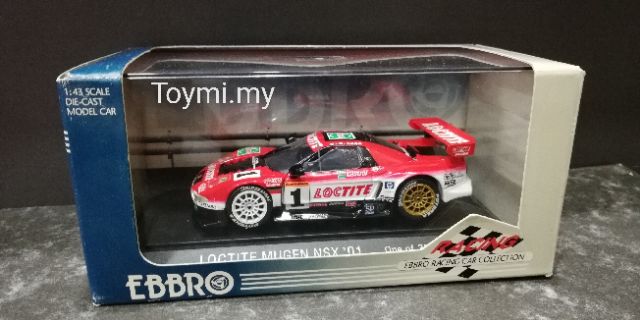 Ebbro 1/43 Honda NSX Loctite 2001 Japan Super Gt | Shopee