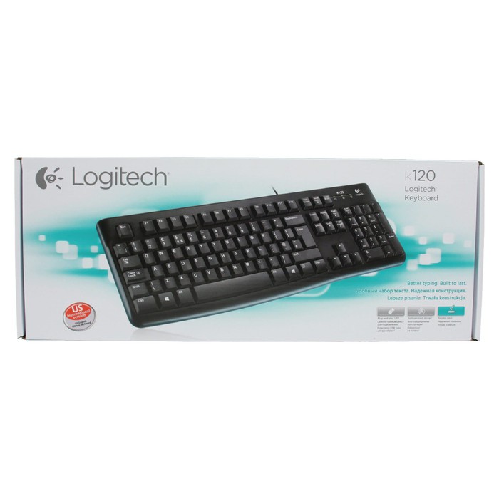 Logitech K120 Usb Original Keyboard | Shopee Malaysia