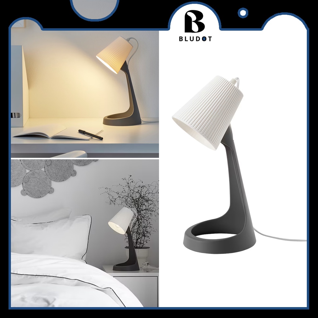 IKEA DESK LAMP SVALLET WORK LAMP LAMPU KERJA TABLE LAMP LIGHT LED BULB