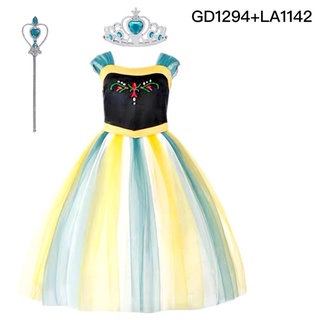 Frozen Elsa Anna Costume Tutu Princess Dress 