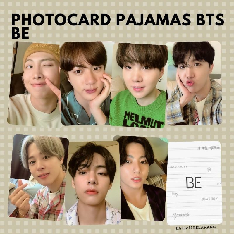 Bts be pajamas hotsell