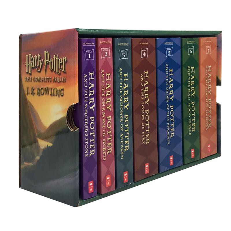 Harry potter discount english books set