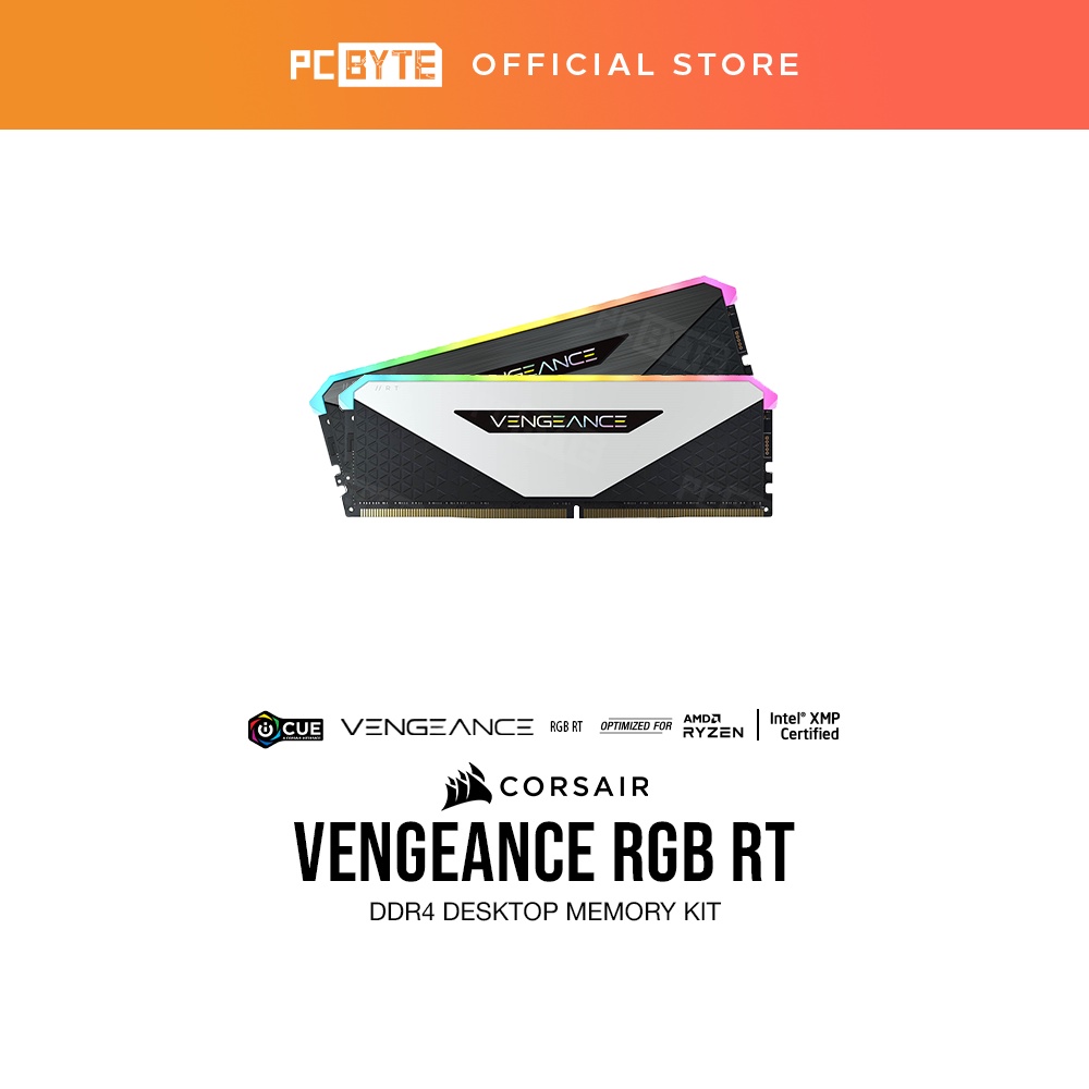 Corsair VENGEANCE RGB RS 16GB 2x8GB DDR4 3200MHz Memory RAM  CMG16GX4M2E3200C16