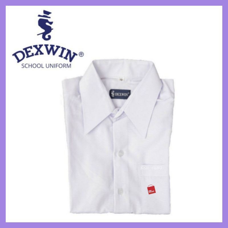 Dexwin Kemeja Putih Koshibo Sekolah #School Uniform White Shirt ...