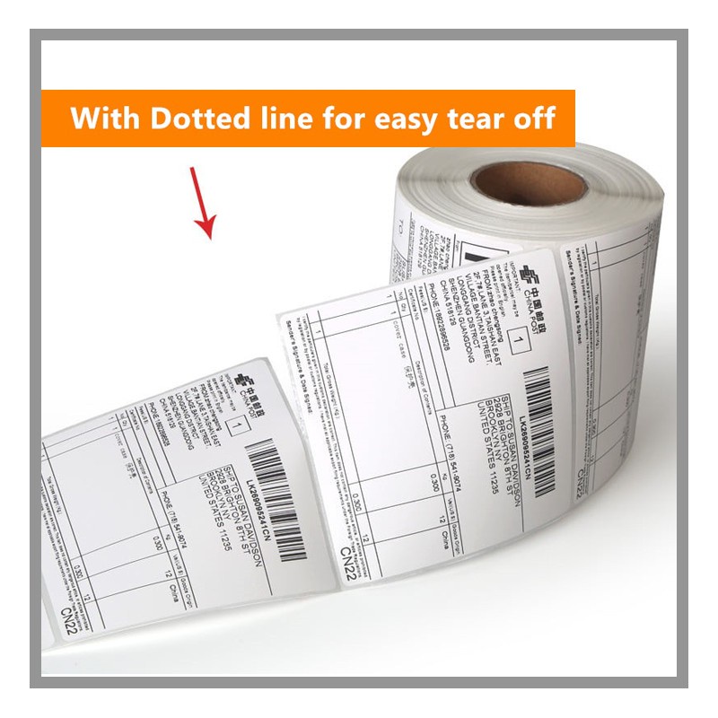 [READY STOCK] A7 Size 500pcs/roll Thermal Paper Label 76mmx130mm ...