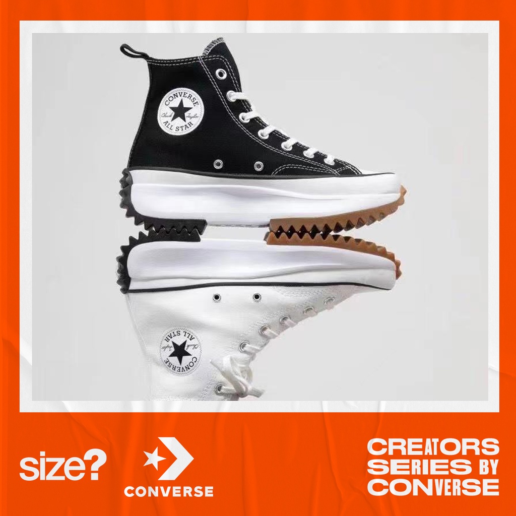 2 colors Converse Run Star Hike 1970s High Top Canvas Shoes 166800c