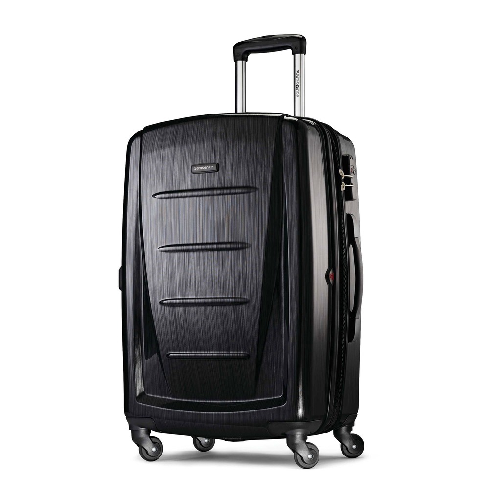 Samsonite Winfield Hardside Luggage With Spinner Wheels, Charcoal