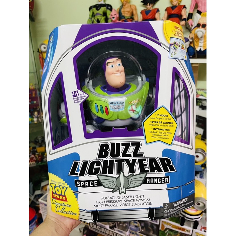 ORIGINAL THINKWAY TOY BUZZ LIGHTYEAR SIGNATURE COLLECTION