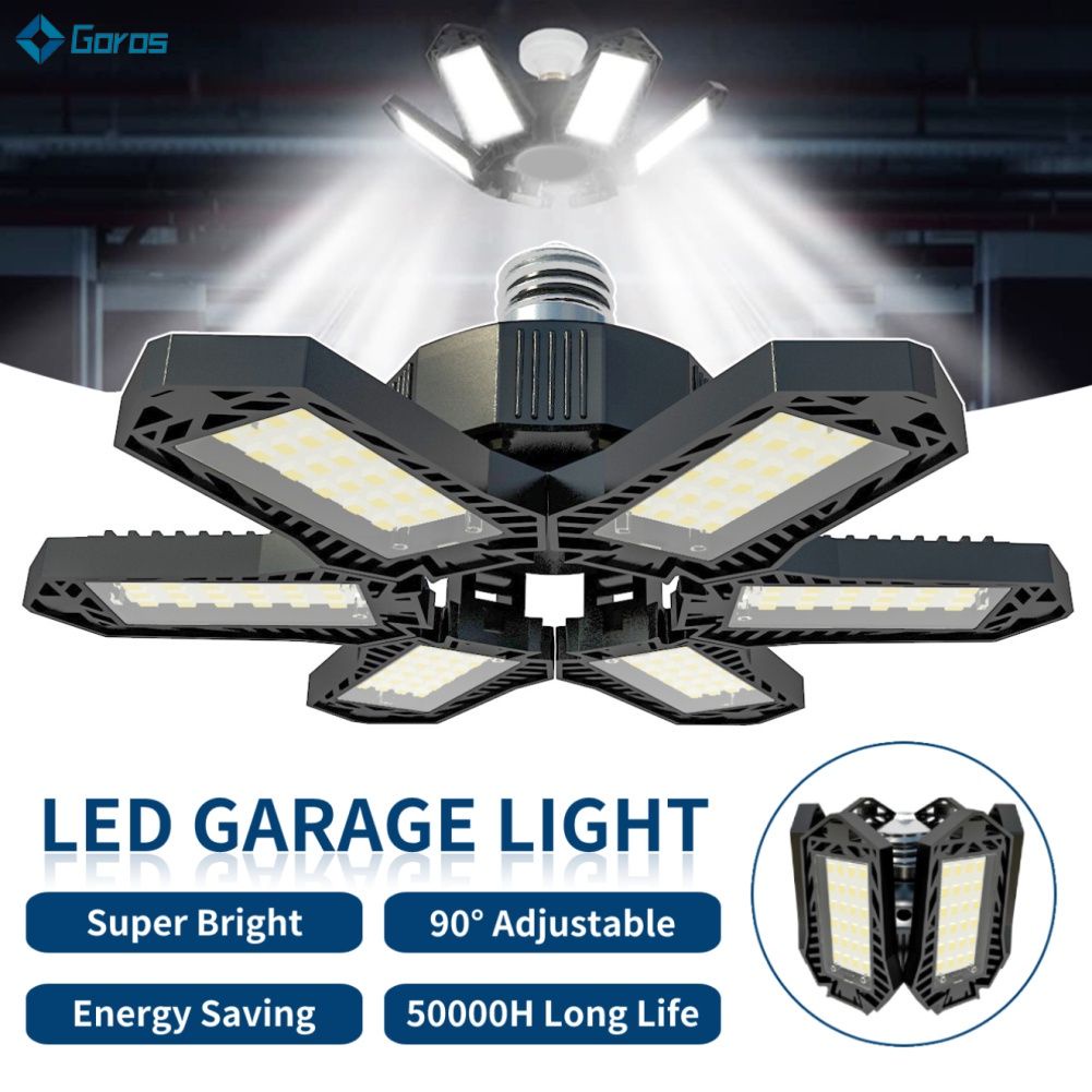 Available LED Garage Light Deformable LED Garage Ceiling Light