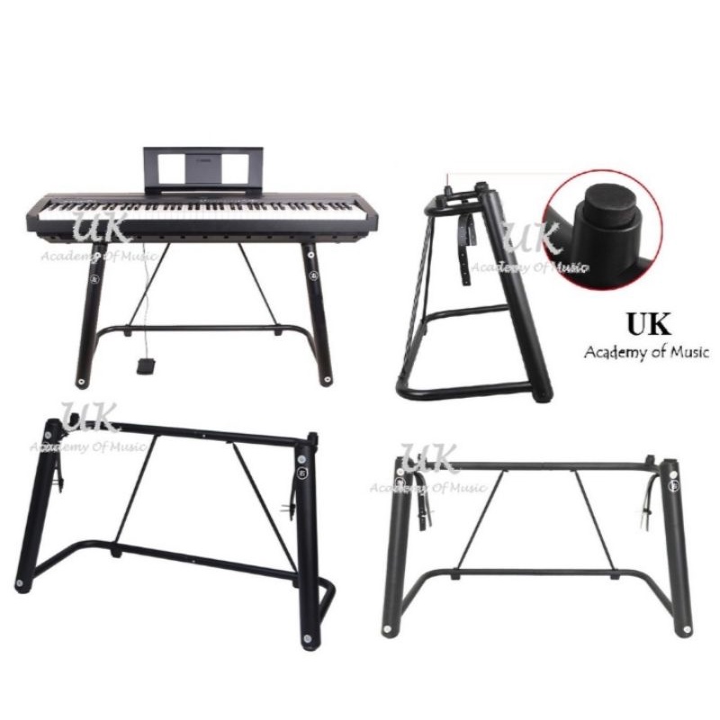 Portable U Rack Stand Solid Heavy Duty Music Piano Keyboard Stand Rack
