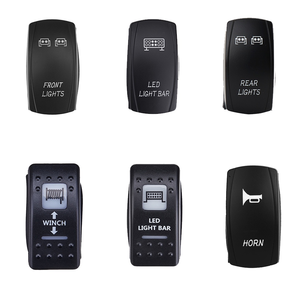 KEMiMOTO for Can Am Maverick Commander Rocker Switch Illuminated LED ...