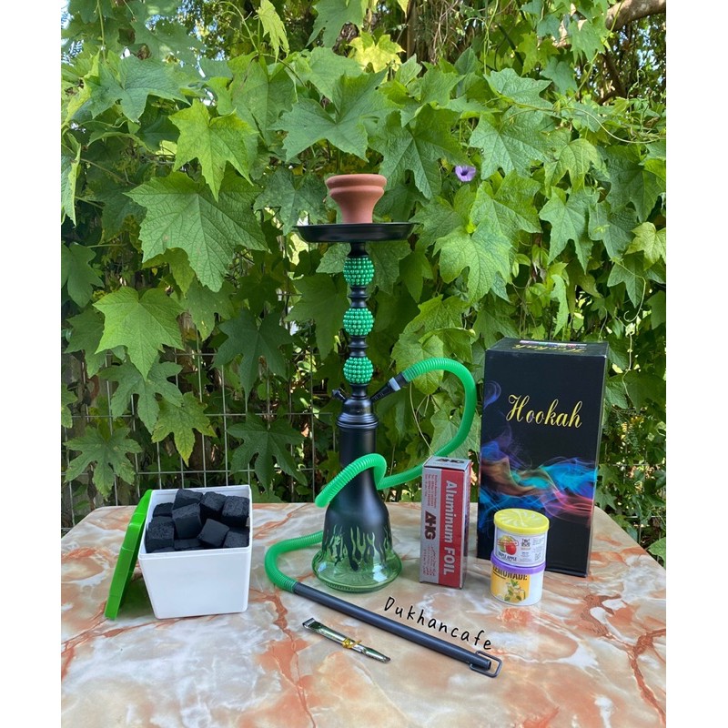 SHISHA HOOKAH MEDIUM SAIZ COMPLETE SET (D) Shopee Malaysia
