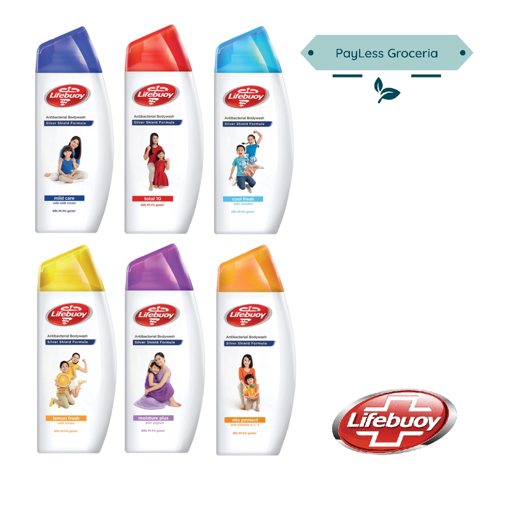 LIfebuoy Anti Bacterial Shower Gel / Mandian / Bodywash 275ml Shopee