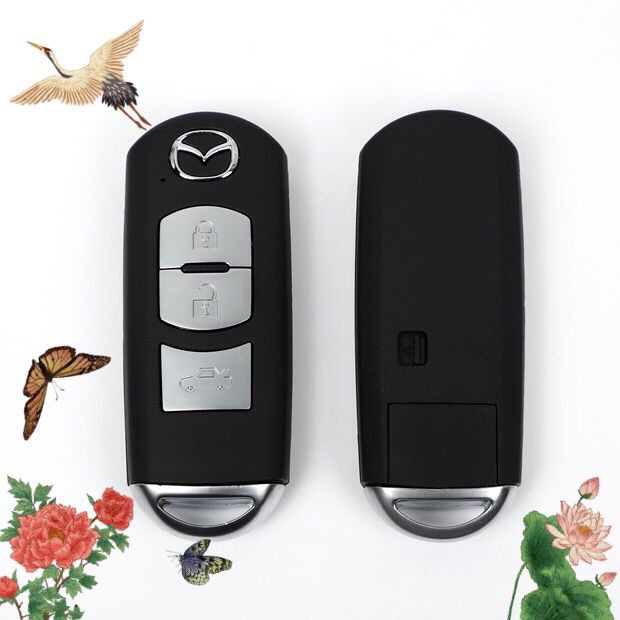Updating Mazda2 /3 B new smart Key Shell For replacement Mazda X5/summit/atela/atenza/m 3/m 6