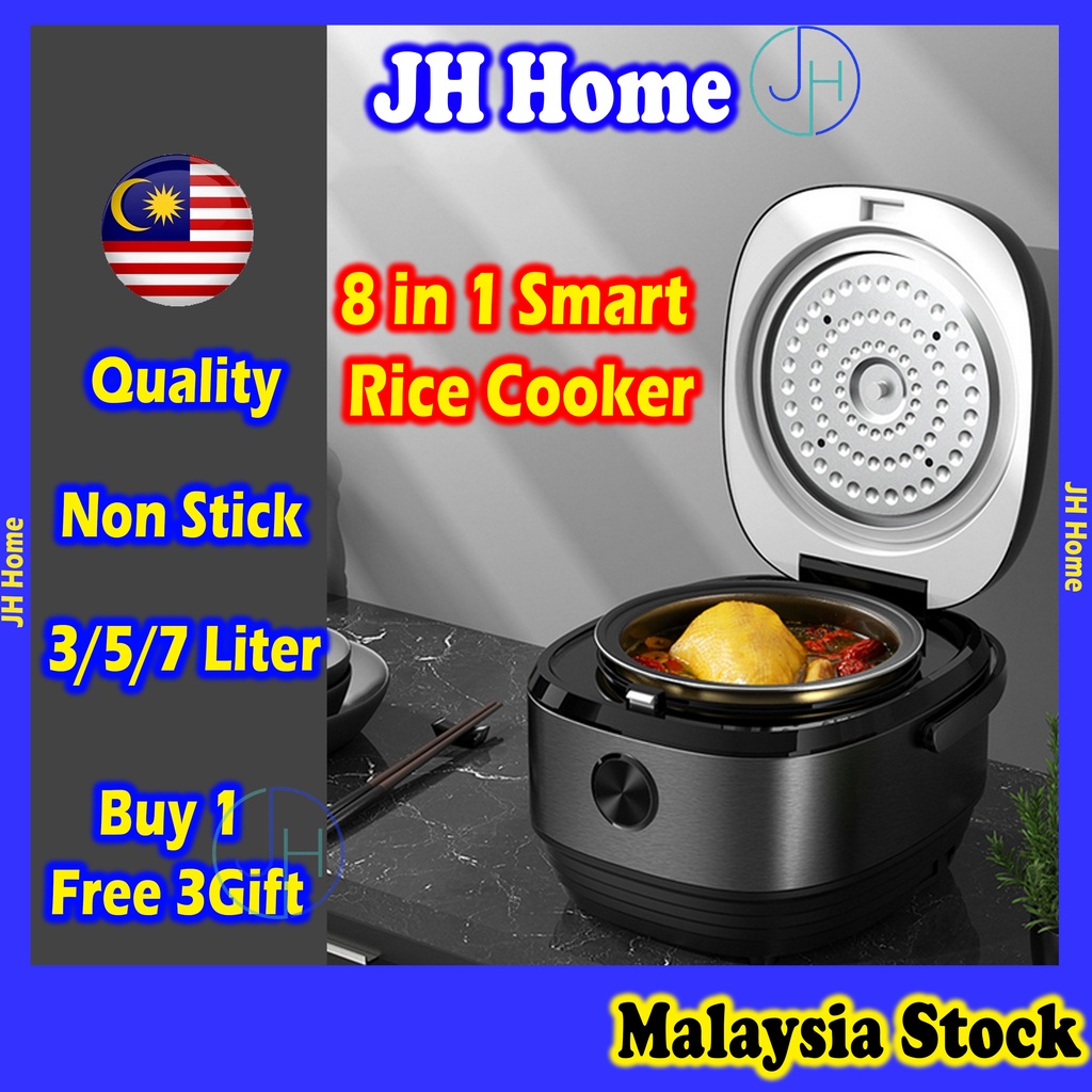 JH Smart Rice Cooker Non Stick Home Appliances Soup Pot Steamer ...